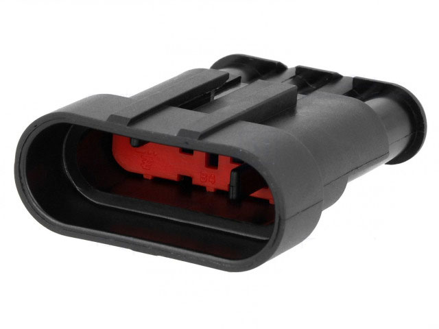 Superseal 1.5 DC autostik - 4pol han, 24V (IP67)