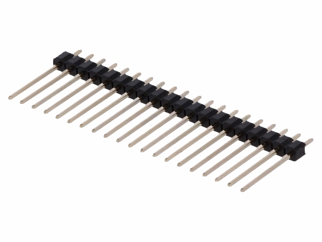 Enkelt-række Pin header - Han/han 2,54mm 1x20-ben (H18mm)