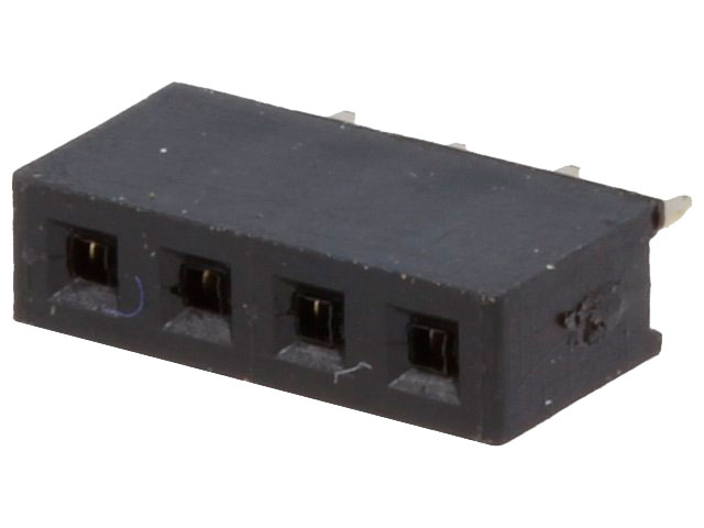 Enkelt-række Pin header - Han/hun, 2mm, 1x10 ben