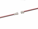 Ledning-til-ledning stiksæt - JST PH 2pol, på ledn. (2x10cm)