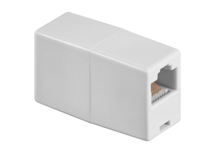 Modular mellemled - 2 x RJ45(8P8C) hun