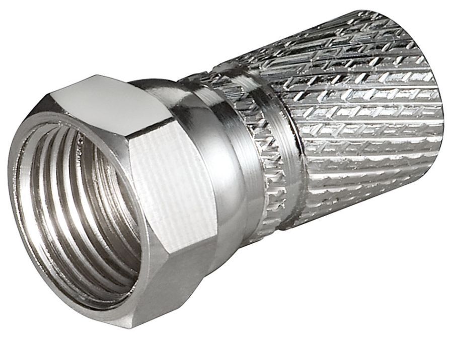 F hun - HQ Twist-on til RG6 (Ø7,3mm)