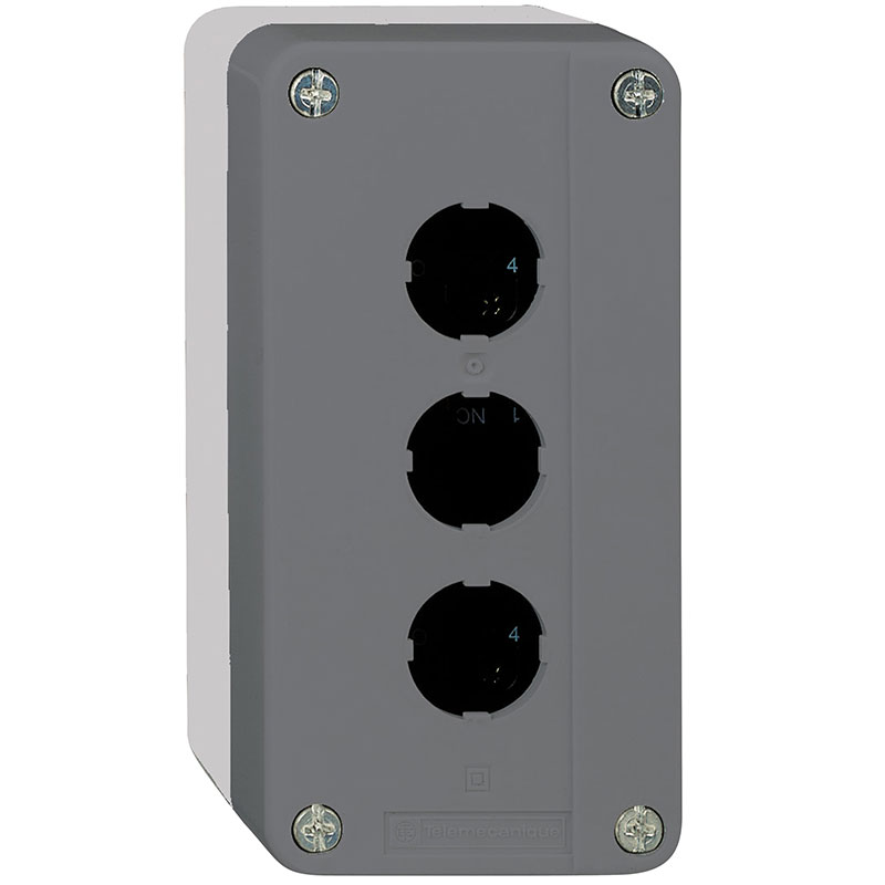 Trykknap Kasse - 3 Huller