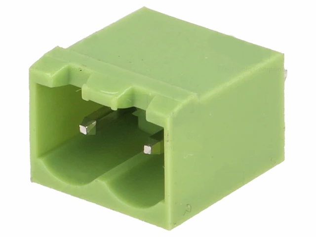 Printfatning til indstik skrueterminal - 2P han 5,08mm
