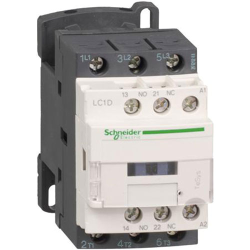 Kontaktor 230V 12A 3-polet + 1 slutte + 1 bryde