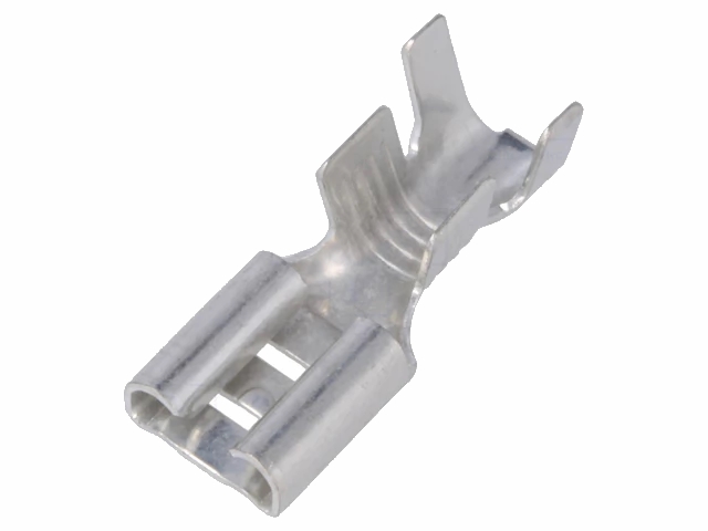 Uisoleret spadefatning - 6,3mm 4-6mm² (10 stk.)