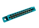Card edge stik - 10pol, 3,96mm pitch, 1rk. printben