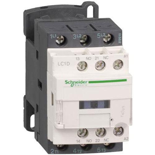 Kontaktor 230V 18A 3-polet + 1 slutte + 1 bryde