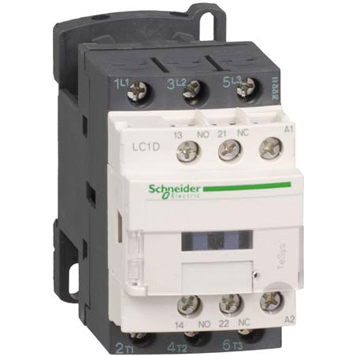 Kontaktor 230V 32A 3-polet + 1 slutte + 1 bryde