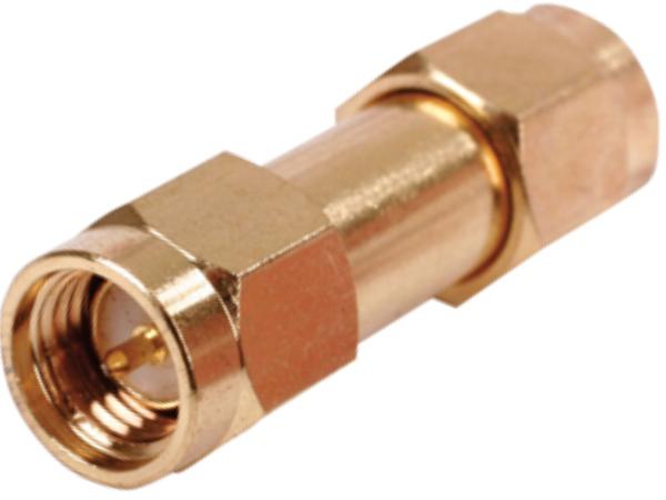 Adapter - SMA han til SMA han (1 stk.)