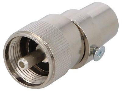 UHF(PL-259) hanstik til RG214/U, Ø10,8mm (twist-on)