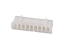 Ledning-til-print stik - NXG, 1x9pol, 1A, 2mm benafst.