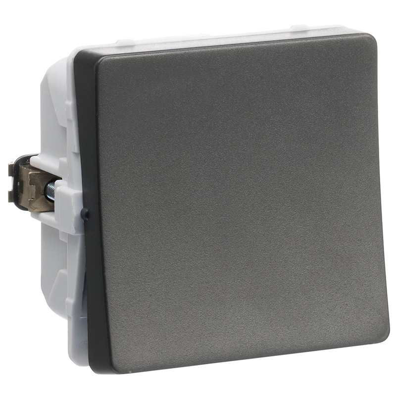 LK FUGA®afbryder krydsning 16A, koksgrå