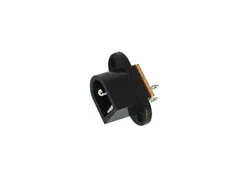 DC fatning - 5,5 x 2,0mm m. kontakt til kabinet
