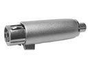 XLR adapter - XLR 3P hun til RCA(phono) hun