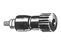 Klemskrue 4mm blå