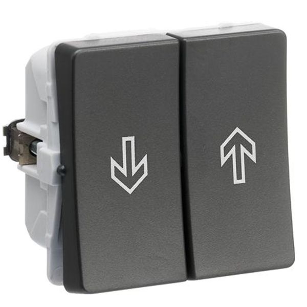 FUGA afbryder jalousi 16A 250V koksgrå