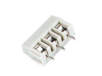 Print Skrueterminal - 3pol, 7,5mm benafstand, Hvid