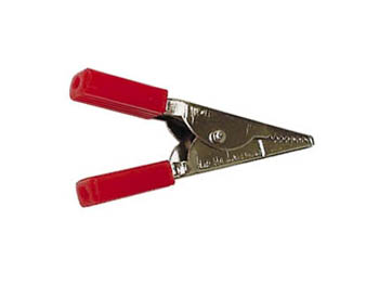 Krokodillenæb - Rød, lodde-/krimp-type (50mm)