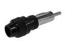 COAX bilantennestik - Han, Sort plast