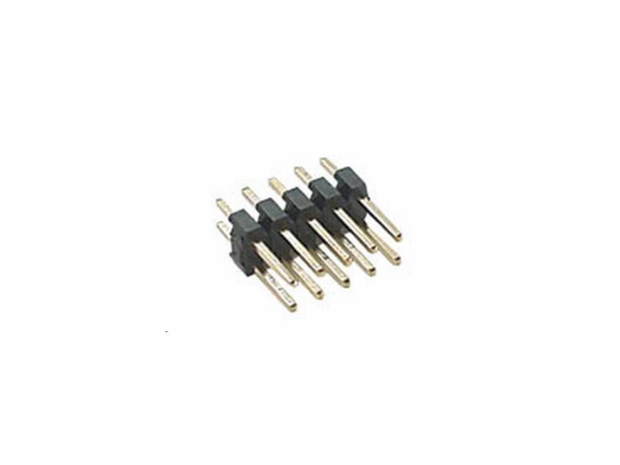 Dual Pin header 2,54mm - Han/han (2x5) 10pins (H11,6mm)