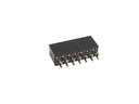 Dual Pin header 2,54mm - Han/hun, (2x10) 20 pins (H8,42mm)