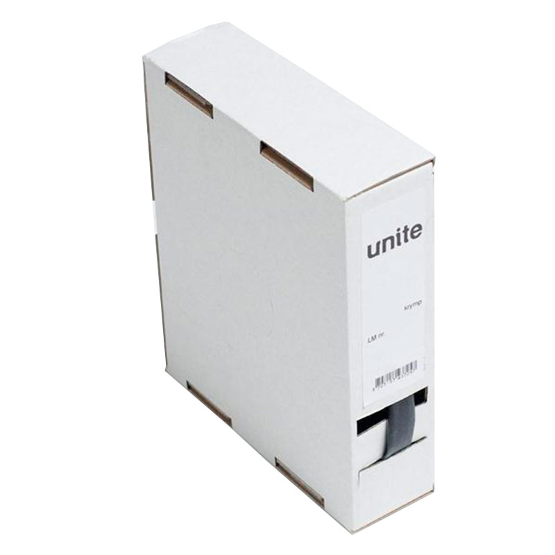 Tyndvægget krymp u. lim 19,1 mm. sort 5 m