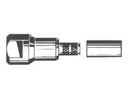 FME han til RG174/U kabel (krimptype)
