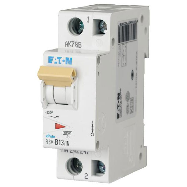 Automatsikring 13A 1P+N C 1,5M 6KA