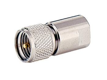 Adapter - FME han til mini-UHF han