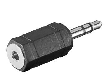 3,5mm stereo JACK han til 2,5mm stereo JACK hun