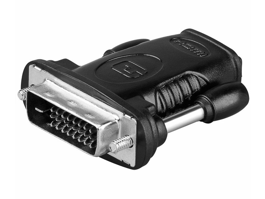 HDMI/DVI adapter - HDMI hun > DVI-D (24+1) han