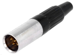 Mini XLR - 5pol stik (han)