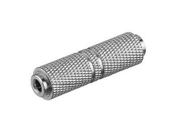 3,5mm stereo JACK hun til 3,5mm stereo JACK hun (metal)