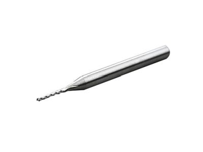 Mini hårdmetalbor - Ø1,3mm (1/8" skaft), kulstofstål