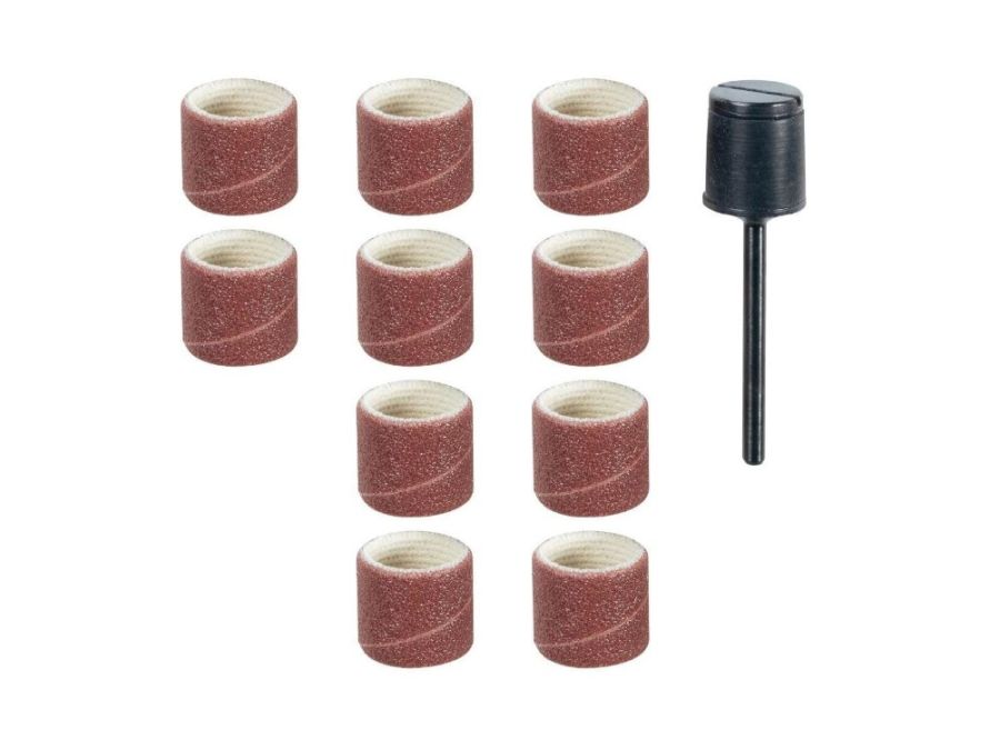 Slibebånd m/10 blade og holder