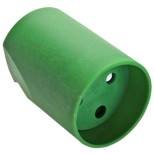 Forlængerled rund ekstra forstærket grøn