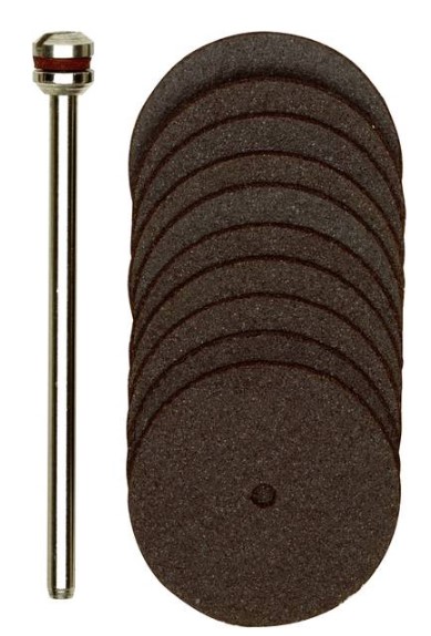 Skæreskiver - Ø22x0,7mm (10 stk. inkl. Ø2,35mm holder)