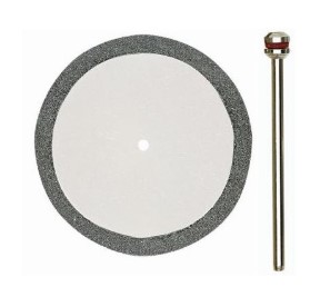 Diamantskæreskive - Ø38mm (inkl. Ø2,35mm holder)
