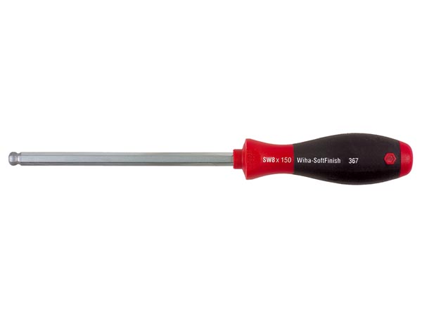 SOFTFINISH skruetrækker BALL END - HEX 2 x 100mm (367)