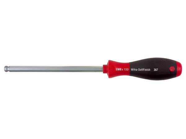 SOFTFINISH skruetrækker BALL END - HEX 3 x 100mm (367)
