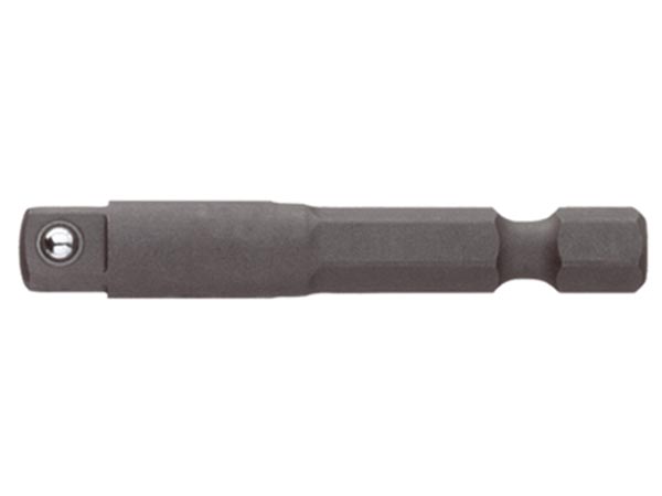 1/4" x 50mm tilslutningsstykke m. kugle (7241A)