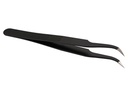 Antistatisk pincet - Bøjet spids (12,2cm)