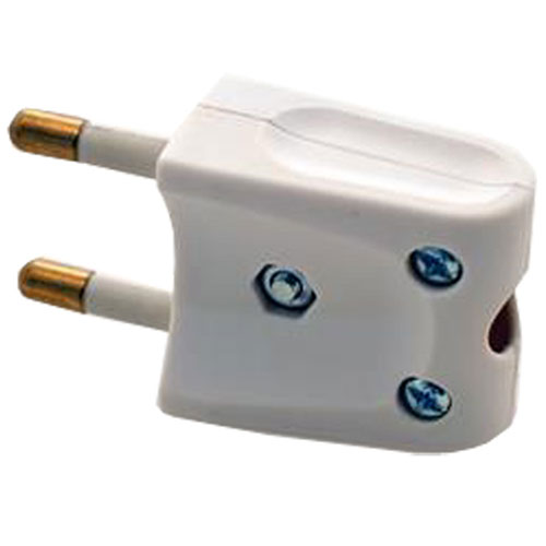 Stikprop flad E-line+ hvid