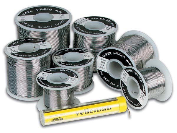 Blyfri loddetin - 99,3% Sn - 0,7% Cu, Ø1mm (250g)