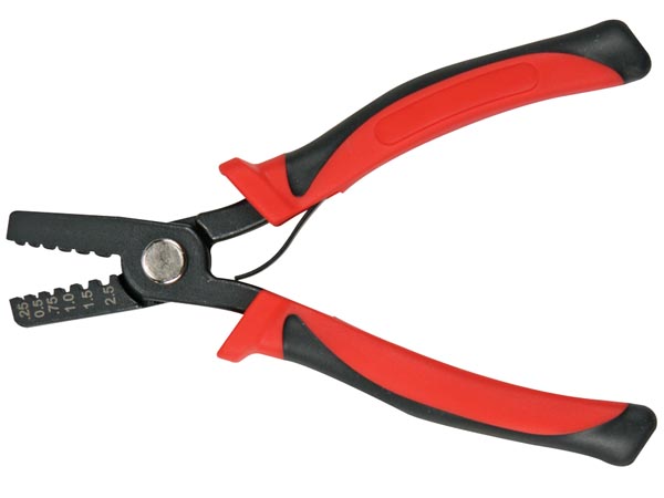 Krimptang til ledningsende tyller - 0,25-2,5mm²