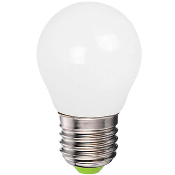 LED pære krone opal 2W(16W) 2700K E27 Ra>90 (A+)