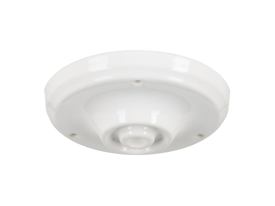 Loftsbaldakin - Porcelæn, Hvid