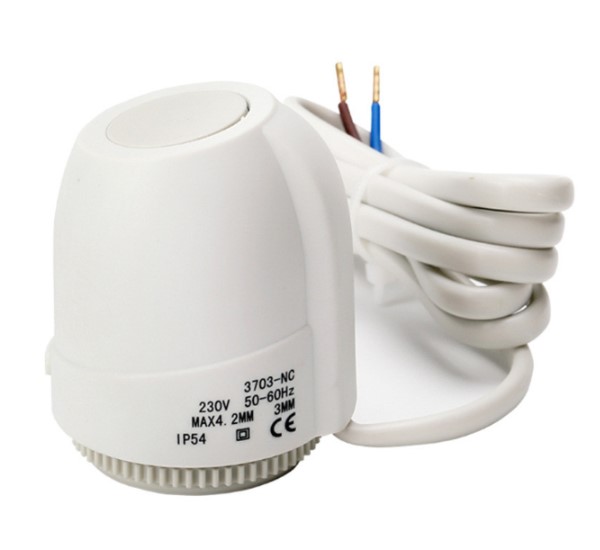 Telestat til gulvvarmestyring - 230V, NO (IP54)