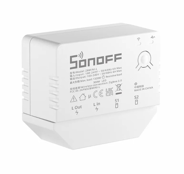 Zigbee ZBMini-L - 2-vejs Smart Switch